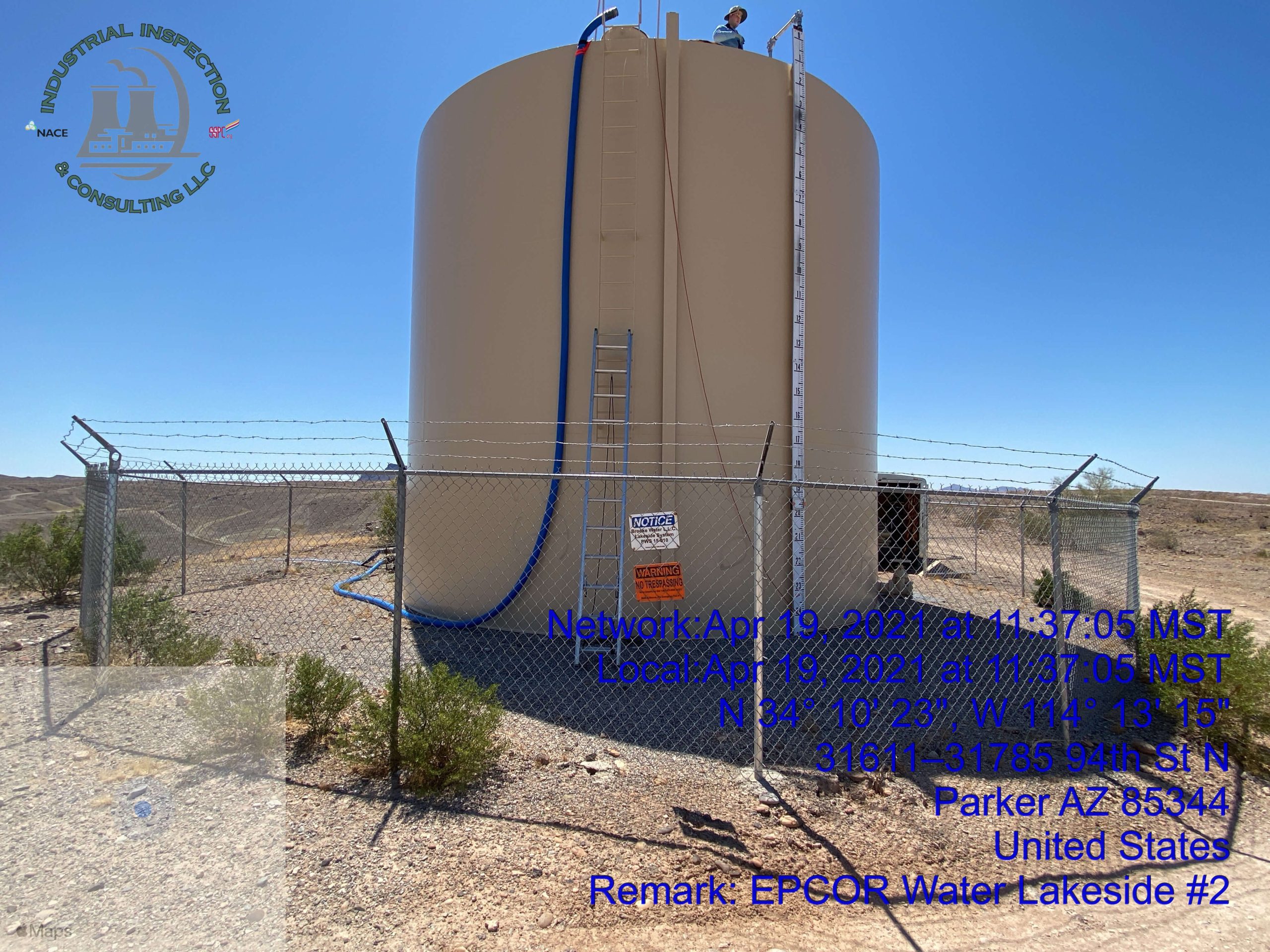 Indinspect Project - Fireproofing & Specialty - Tank Assesment and Cleaning 05 (Project Consulting, Infrastructure Surveys & Assessments)