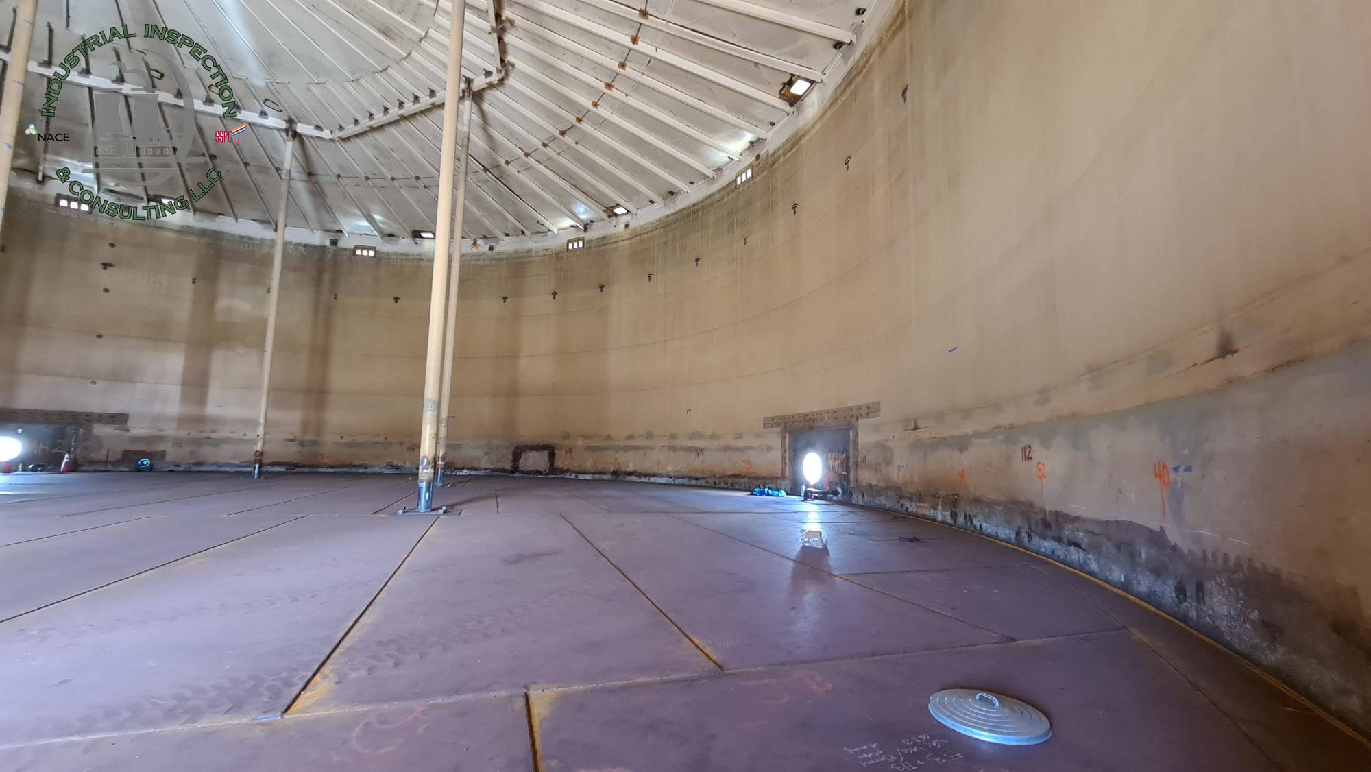 Fuel storage tanks on Andersen Air Force Base Fuel storage tanks on Andersen Air Force Base